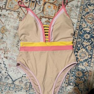 One piece bathing suit